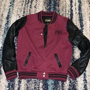 Pink Jacket Varsity